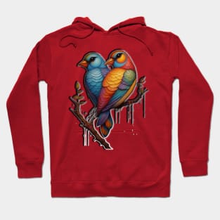 BIRDS GEMINI STYLE DESIGN Hoodie